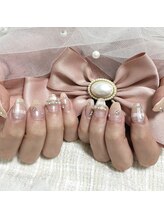 ミニョン(Minyon)/冬ネイル♪チェックネイル