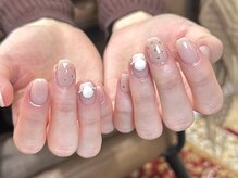 ナットナット 原宿 北参道(NutNut /)/春桜のデザイン定額ネイル
