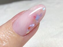 ネイルサロン エルオーケー(L.O.K)/ネイリストとおそろいネイルUP