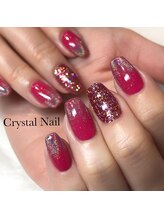 クリスタルネイル ボンベルタ橘店(CRYSTAL NAIL)/キラキラネイル