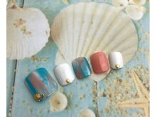 ネイルサロン&スクール ジーナ(GINA)/夏たいだい☆フット