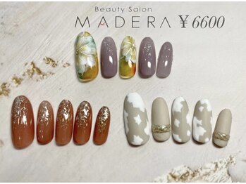ビューティーサロン マデラ(Beauty Salon MADERA)/2021/9.10月定額ネイル