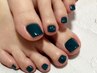 【FOOT☆限定クーポン】ワンカラーorグラデーション☆1か月以内再来オフ無料