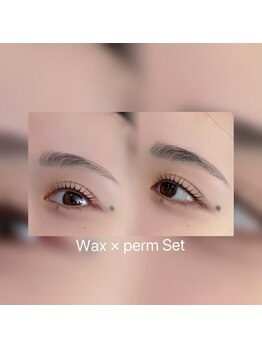 エム 新宿(M)/まつげパーマ+美眉waxセット