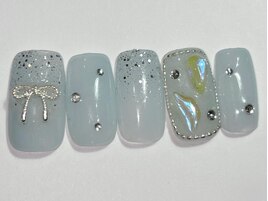 ワンホンうるうるリボン￥7000