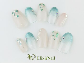 エリクサーネイル 神田(Elixir Nail)/シンプル &nbsp;/クーポン使用