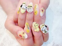 デコール 心斎橋(DECOR)/スヌーピー３Dネイル