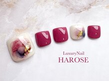 ラグジュアリーネイル ハローズ(HAROSE)/FOOTジェルアートコース