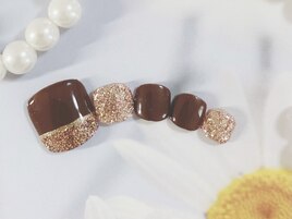 フット親指アート