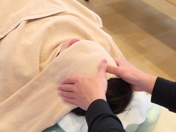 整骨院リライフ 西原店(Re.life)の写真/【ロジカルヘッドスパ】"疲労根本改善形"のヘッドスパで頭のコリをほぐす★もはやヘッドスパ以上！？