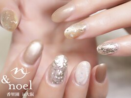 オーロラホロ ニュアンスネイル