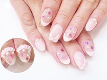 ネイルコレクション ピンク(Nail Collection Pink)/ジェル放題★フレンチ＆ハート