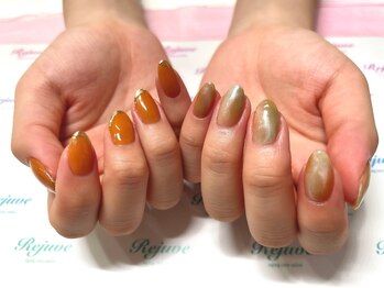 リジュベ(Rejuve)/左右ちぐはぐネイル☆