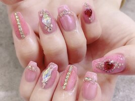 キラキラプリンセスネイル