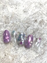 ベーシック ネイルウィザードアカデミー 麻布十番店(Basic×NailWizardAcademy)/6月【厳選選べるトレンド4種】