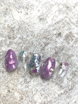 ベーシック ネイルウィザードアカデミー 麻布十番店(Basic×NailWizardAcademy)/6月【厳選選べるトレンド4種】