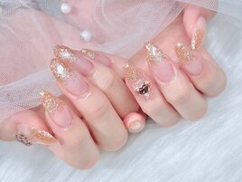 ラメグラデザイン♪