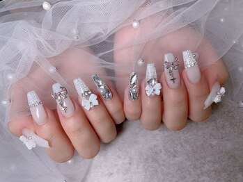 スノーネイルサロン 新宿店(Snow nail salon)/赤ハートネイル