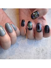 シープラスエー(C+A)/一癖モード系ネイル