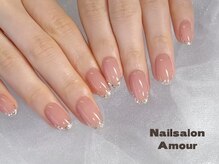 アムールユシマテン 上野湯島店(Amour)/ラメフレンチ