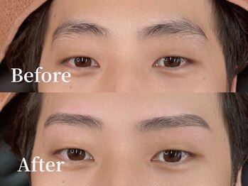 ペイント(PAINT)/眉毛ワックス+間引き