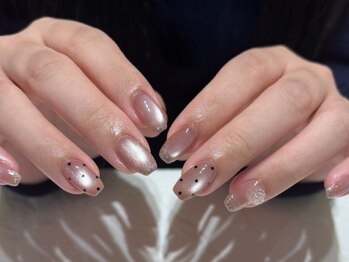 ル ネイル エディション 天神店(le nail edition)/マグネット×ドット