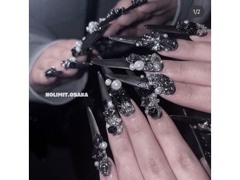 ノーリミットオオサカ 心斎橋(NOLIMIT.OSAKA)/持ち込み/長さだし/つけ放題