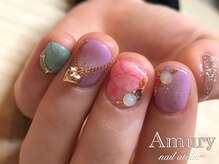 アミュリー ネイル アトリエ(Amury nail atelier)/おまかせコースフルデザイン♪
