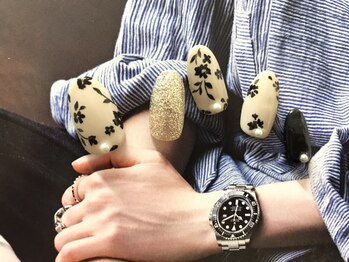 ネイルアンドアイラッシュサロン エスポアール(nail&eyelash salon espoir)/アンティーク風ネイル90分コース