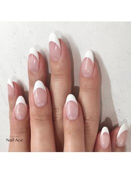 ネイルエース(Nail Ace)/王道フレンチ