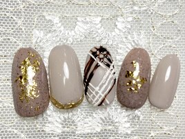 バレンタインネイル7300円コース