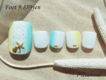 プラスネイル 北千住東口店(PLUS NAIL)/【1604】定額9,889円サマー