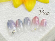 ヴィカ(Vica)/カラフル　ミラーネイル