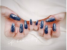 ミオ 上野店(mi.o)/海っぽいマーブルネイル