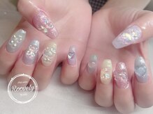 ルブリー(roovely)/オーロラパーツネイル