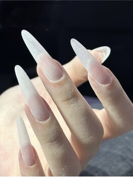 アンナ(Anna)の写真/《長さ出しできます◎》派手系・ロングネイルがお好きな方も是非お任せください♪美フォルムで仕上げます！