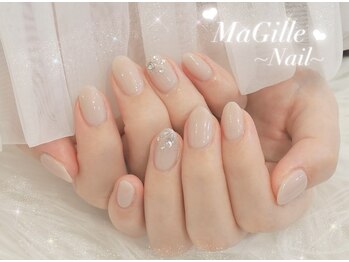 マジル ネイル(MaGille Nail)/ワンポイントネイル
