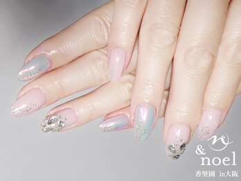 ノエル(Noel)/韓国オーロラミラーネイル