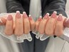 【フレンチネイル】オフィスシーンに最適♪初回オフ無料！