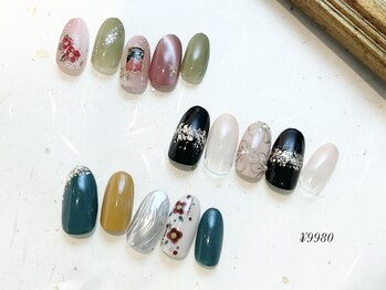 ディア 大森北口店/和柄nail 9980円