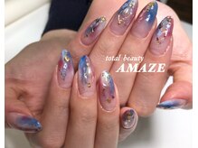 アメイズ(AMAZE)/塗りかけネイル