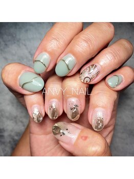 ネイルサロン あんび/90分アートコース