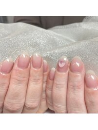 花びらネイル