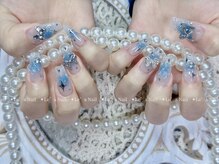 レアネイル 渋谷店(Le’a nail)/チークネイル☆パーツ付け放題