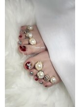 ミナミネイル(Minami Nails)/フットシンブルデザイン＋￥6300