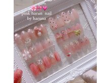 ピンクハルナネイル(pink haruna nail)の雰囲気（ワンホン/韓国/ビジューネイルなど可愛い系デザインに特化◎）