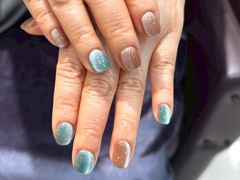 秋色ブラウンマグネット