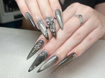 ミュウミュウ(miumiu)の写真/【渋谷駅/徒歩6分】"miumiu"があなた史上最高な理想の指先に仕上げます♪《持ち込みデザイン￥8000～》