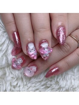 アートネイル ギャラリー(Art nail Gallery)/ぷっくり推しネイル