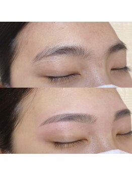 ミラ 渋谷(Eyebrow salon Mira)/なだらかアーチ眉/Riho